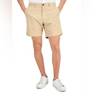 Michael Kors Men's Slim Fit Stretch 9" Shorts